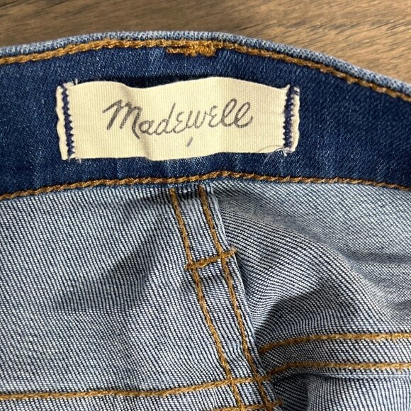 MADEWELL 10" High-Rise Skinny Crop Sz 29 EUC - Picture 6 of 9